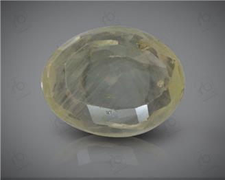 Yellow Sapphire Unheated & Untreated Natural Certified  2.96  CTS.  (  42526  DIN  )